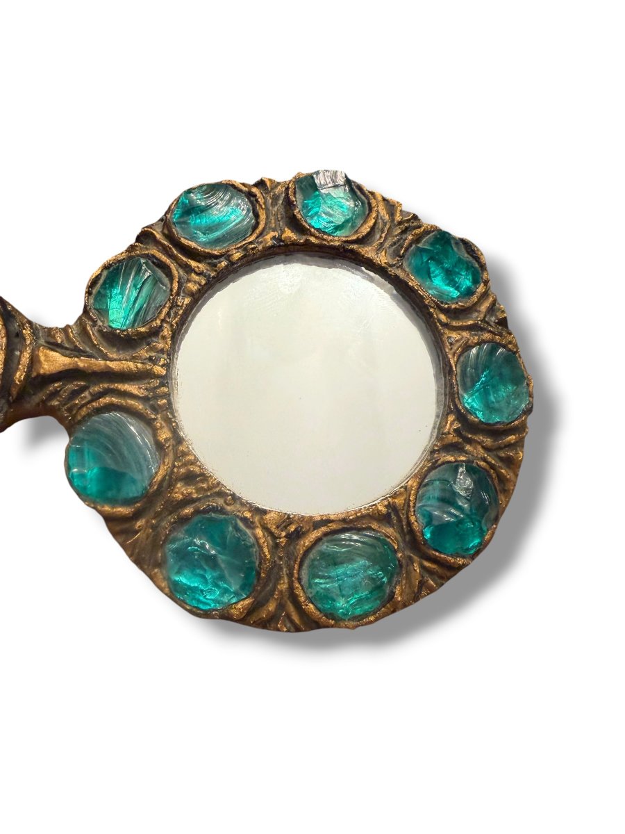 Murano Creaciones Gobesso Hand Mirror-photo-2