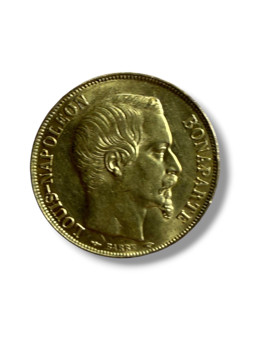 Pièce or 20 francs Louis-Napoléon Bonaparte 1852-photo-4