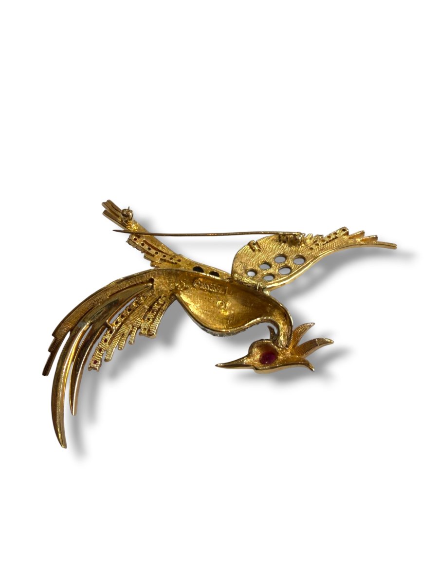 Marcel Boucher "bird Of Paradise" Brooch -photo-7