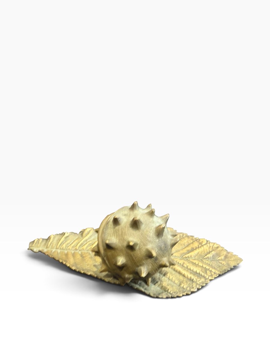 Presse papier plumier motif chataigne-photo-4