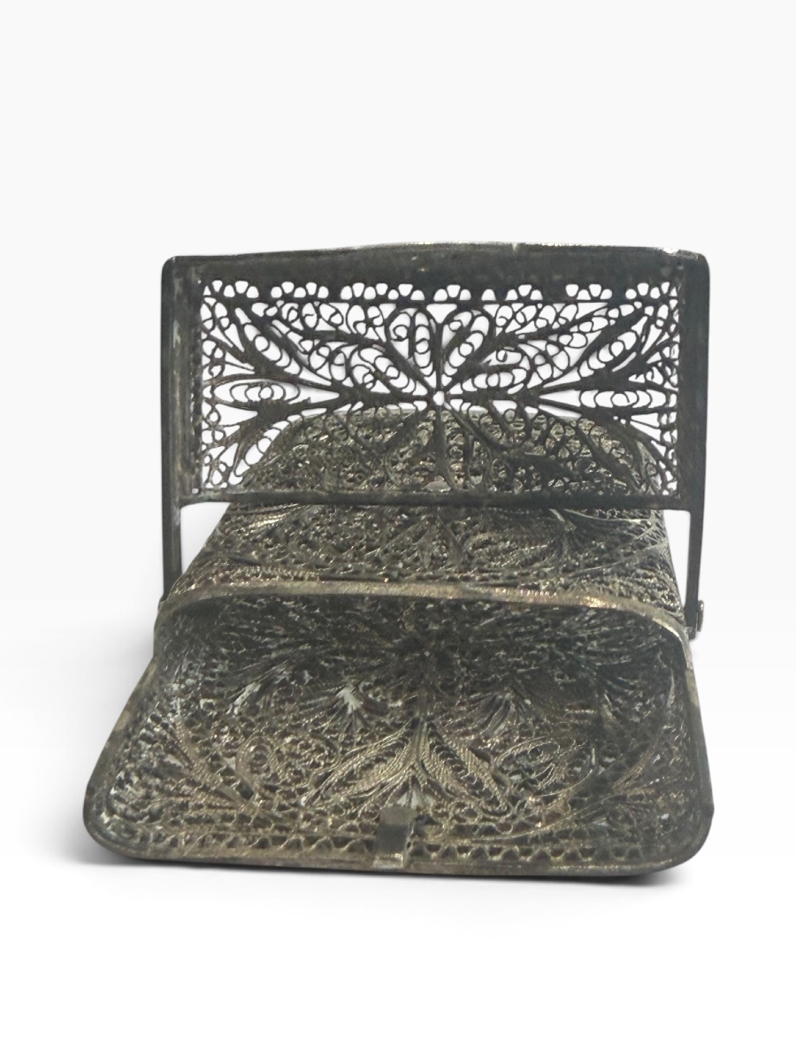 Filigree Silver Cigarette Case-photo-8