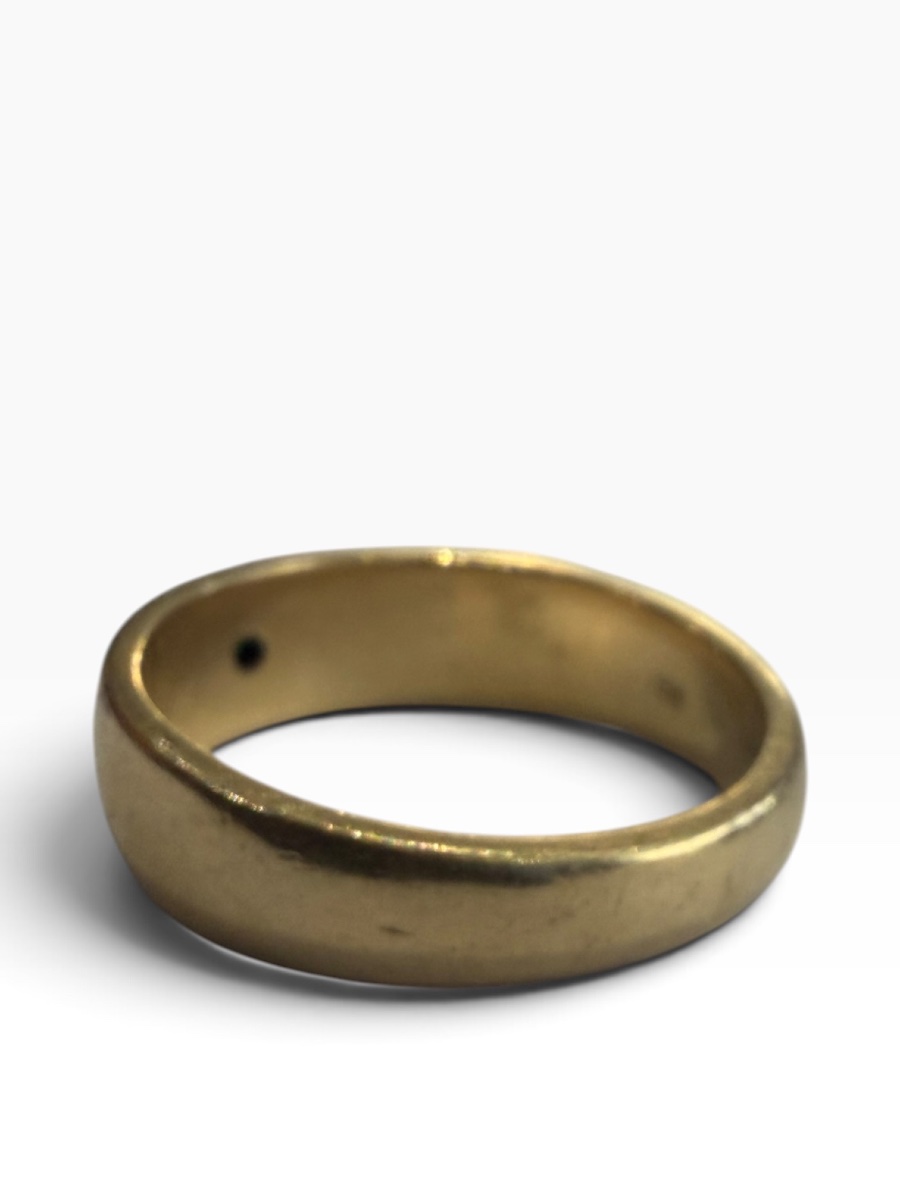 Bague solitaire or jaune emeraude-photo-1