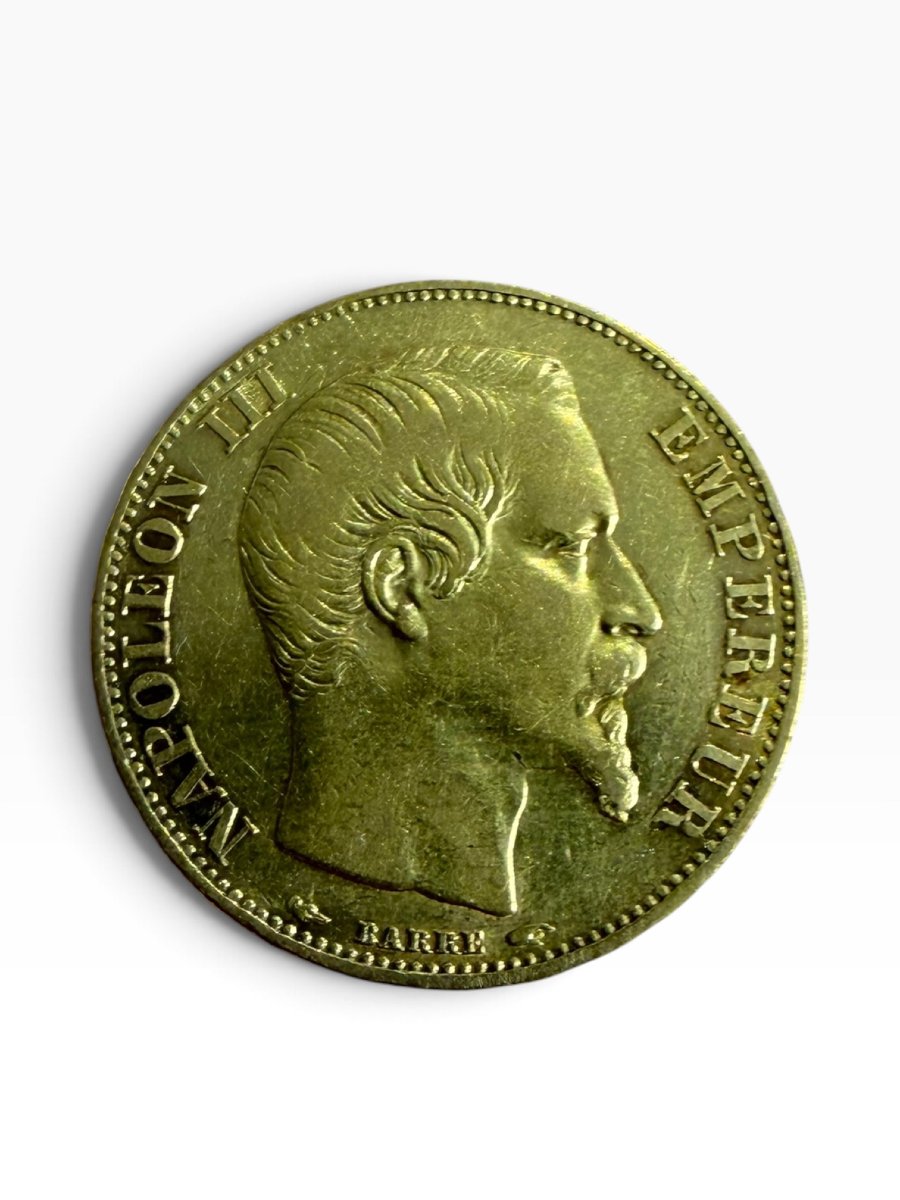 Pièce 20 francs or Napoléon III 1854-photo-4