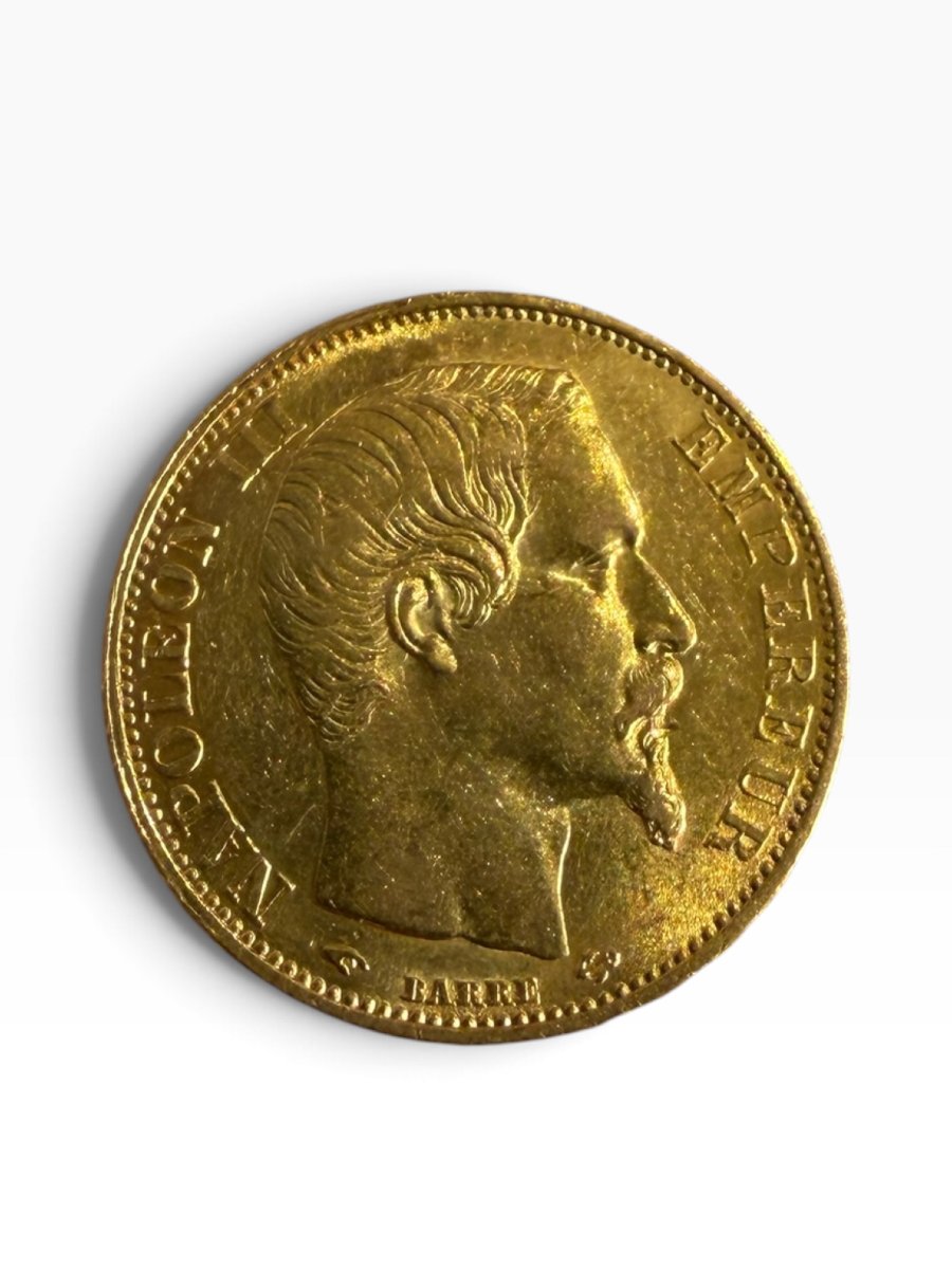 Pièce 20 francs or Napoléon III 1854
