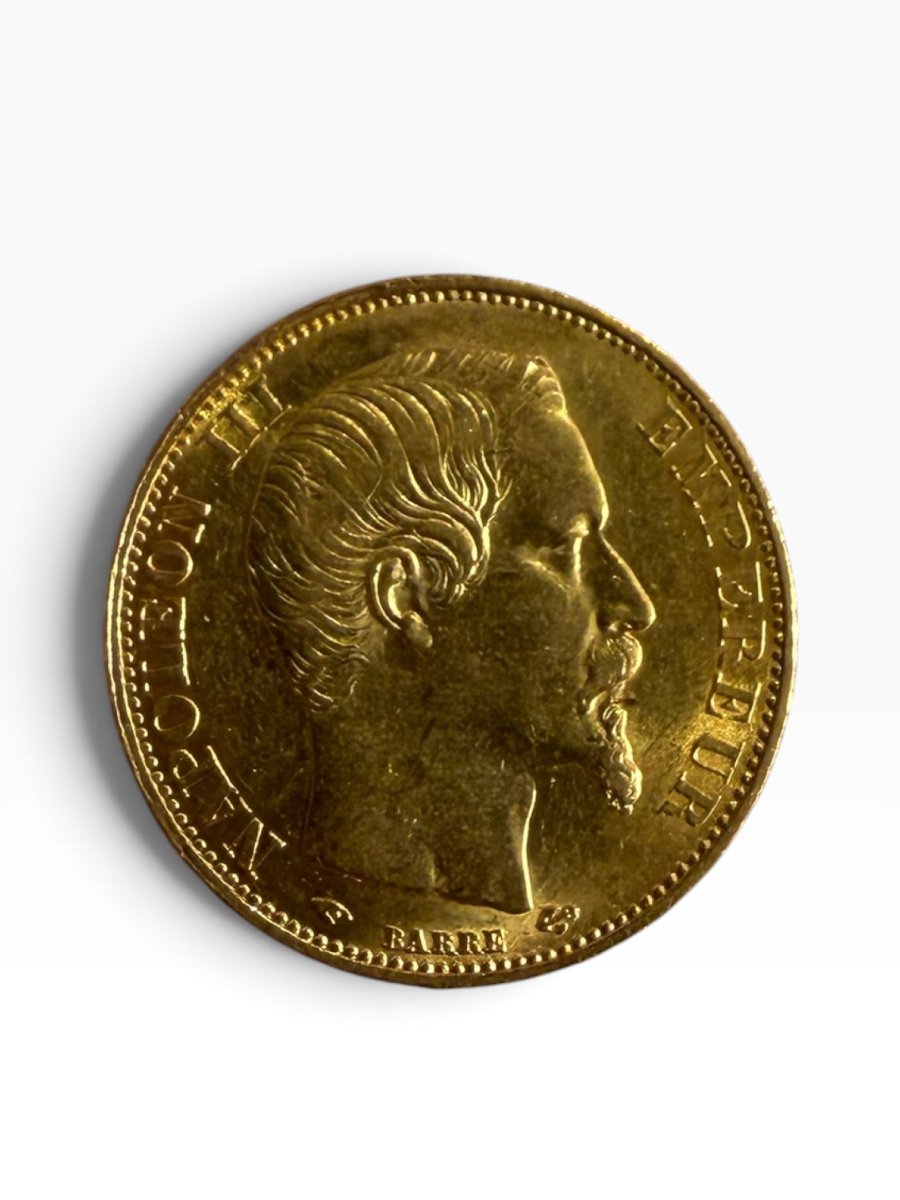 Pièce 20 francs or Napoléon III 1859