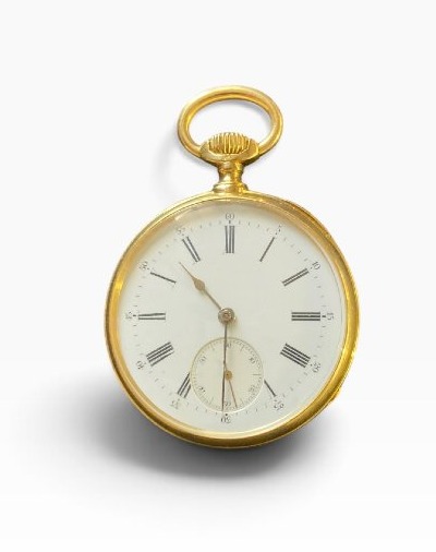 Leroy & Fils Paris Gold Pocket Watch