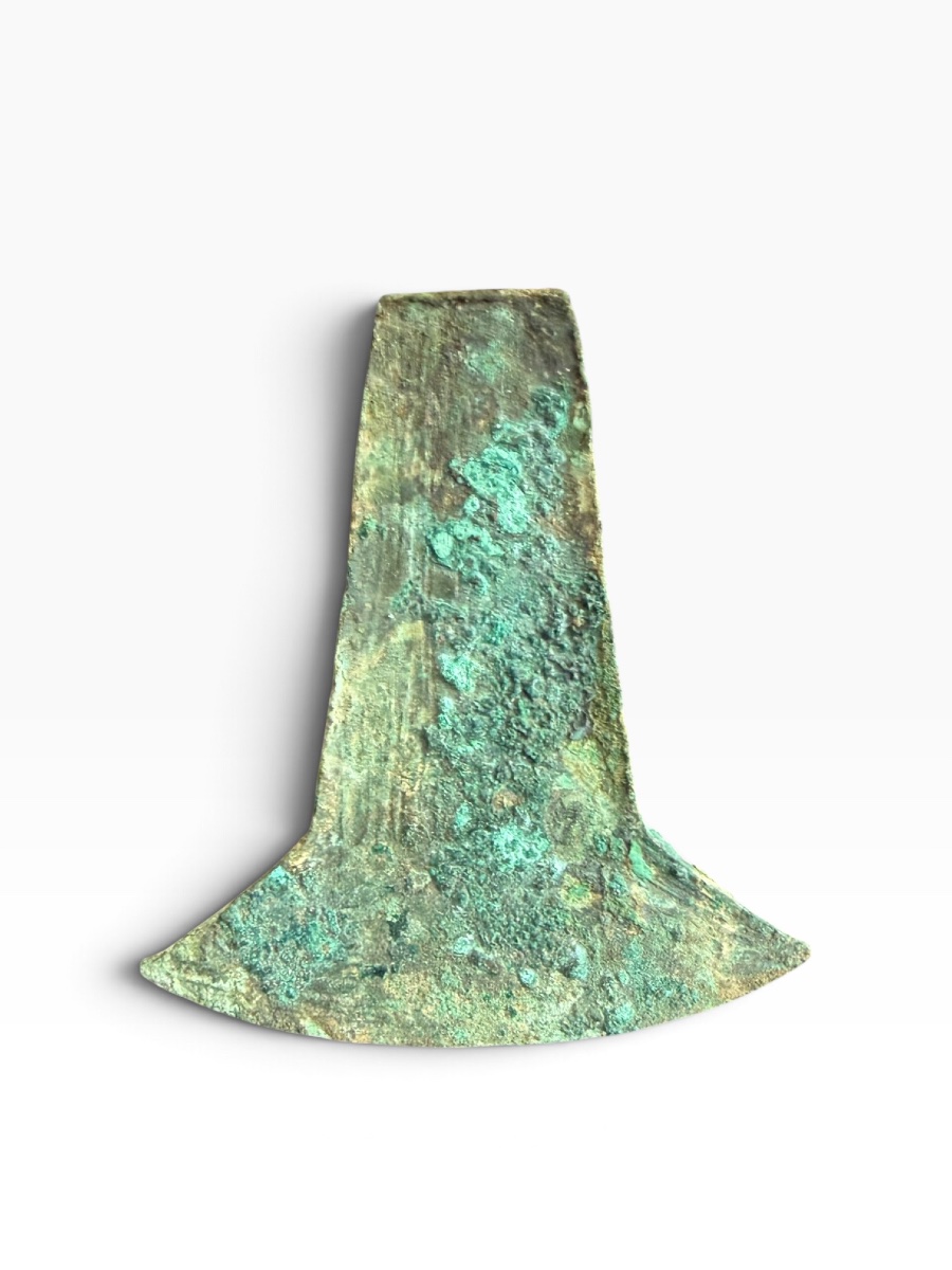 Ecuador: Pre-columbian Bronze Axe-photo-3