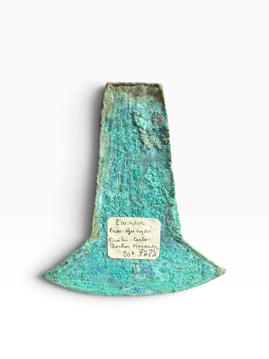 Ecuador: Pre-columbian Bronze Axe-photo-6