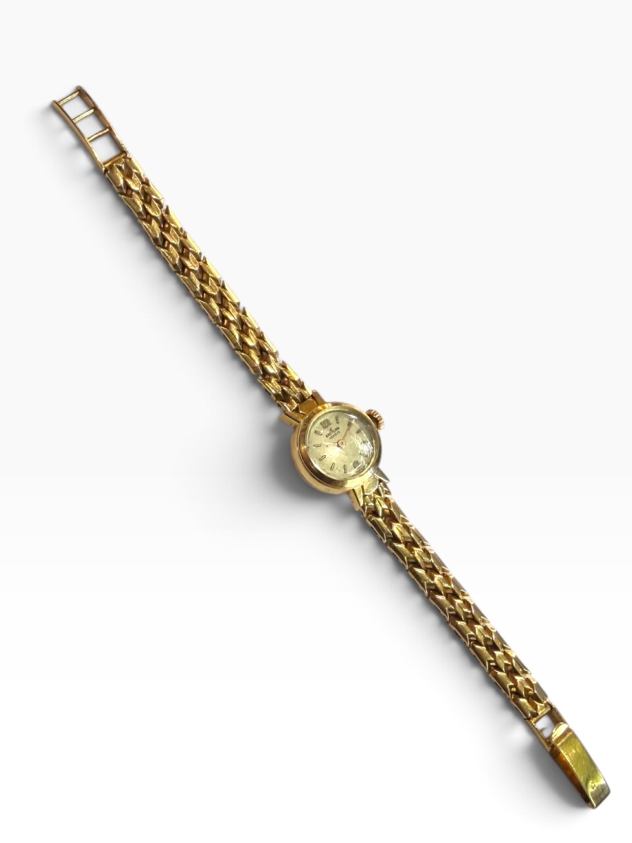 Breitling Geneva Women's Gold Watch 