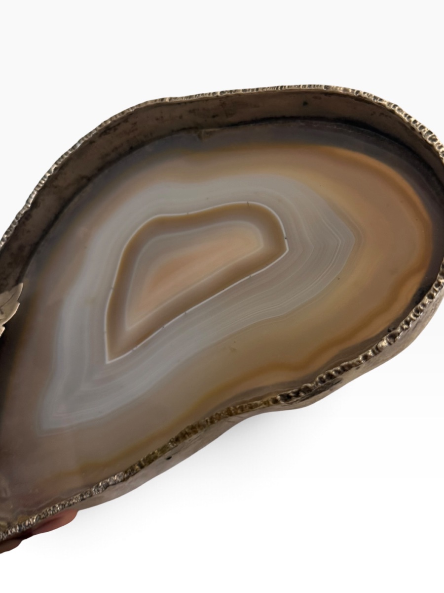 Agate And Solid Silver Cup By Luiz Ferreira-photo-3