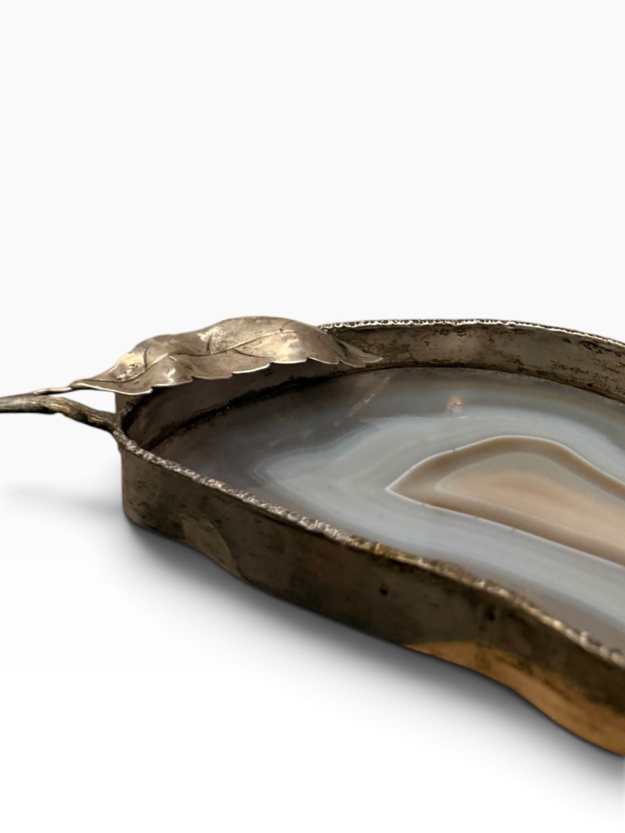 Agate And Solid Silver Cup By Luiz Ferreira-photo-2