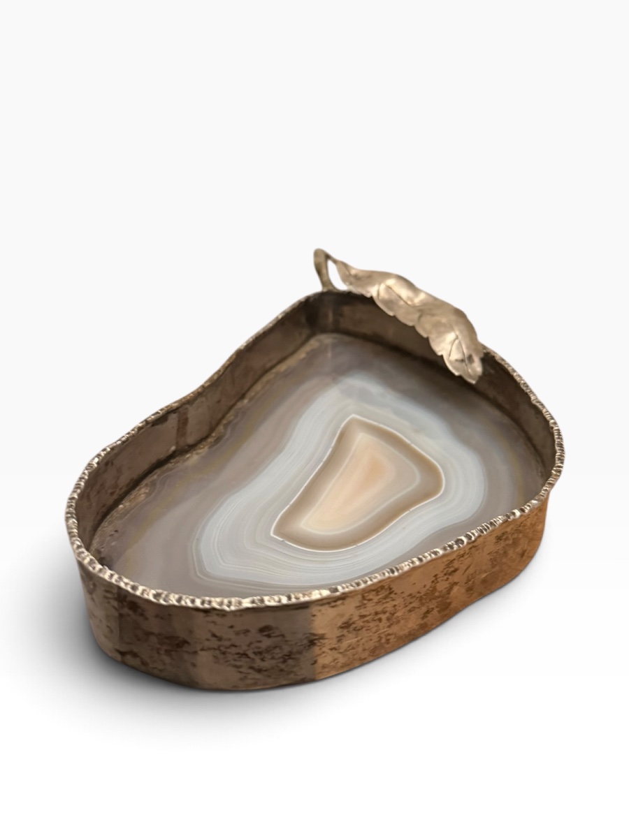 Agate And Solid Silver Cup By Luiz Ferreira-photo-3