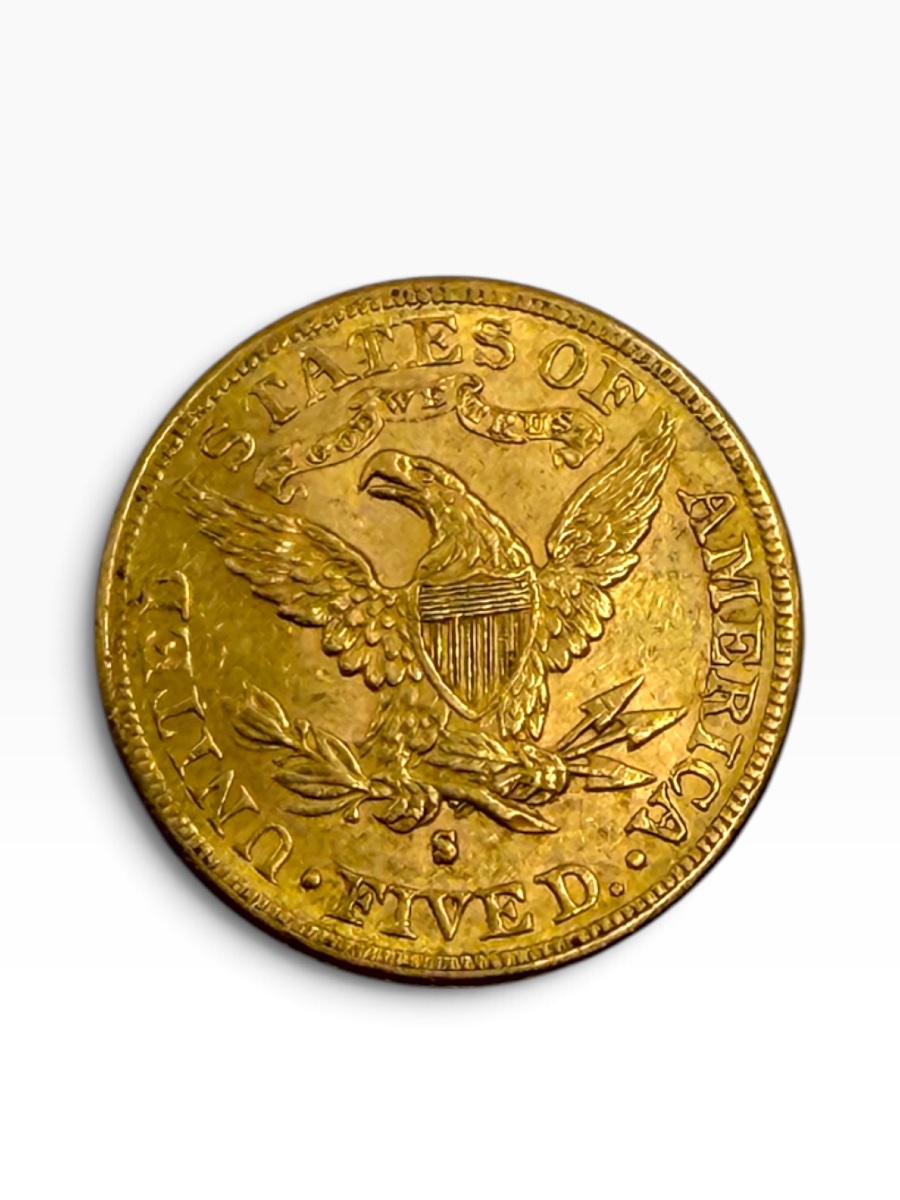 1887 Liberty $5 Gold Coin -photo-4