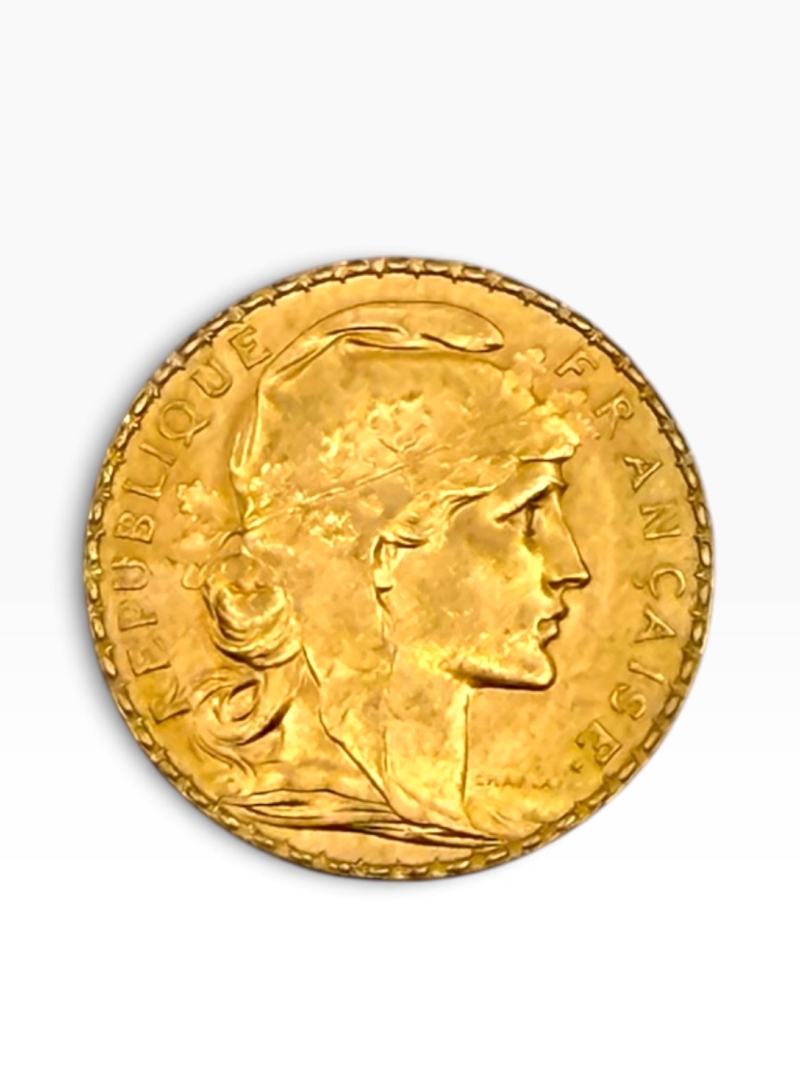 Pièce 20 francs or Coq Marianne 1912-photo-3
