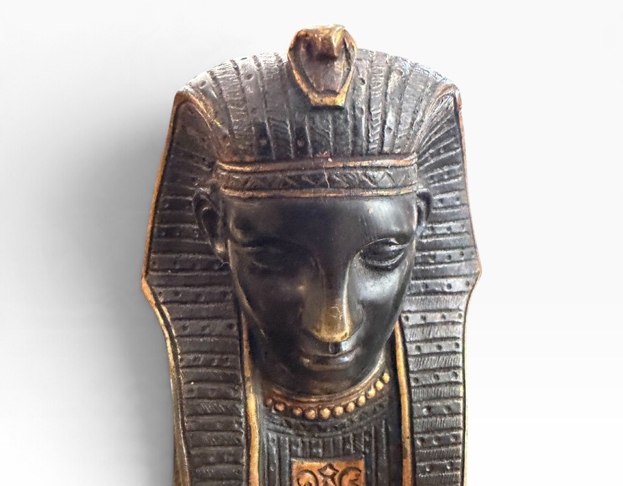19th-century Bronze Sphinx: Return From Egypt-photo-4