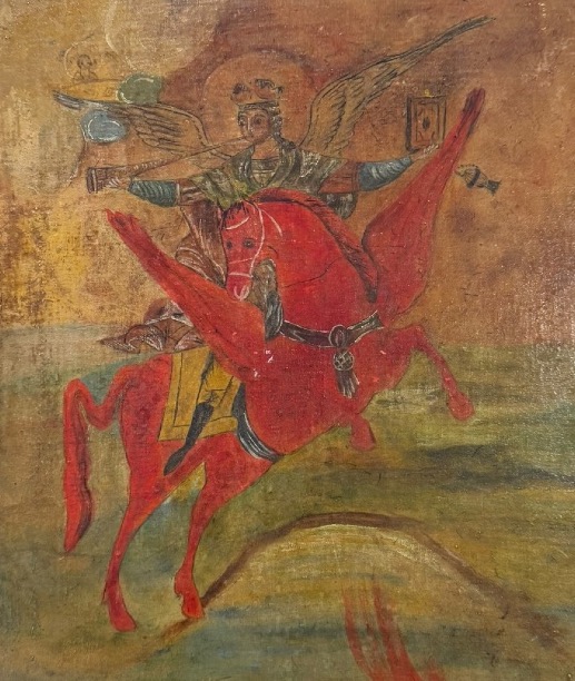 Angel On Pegasus Icon