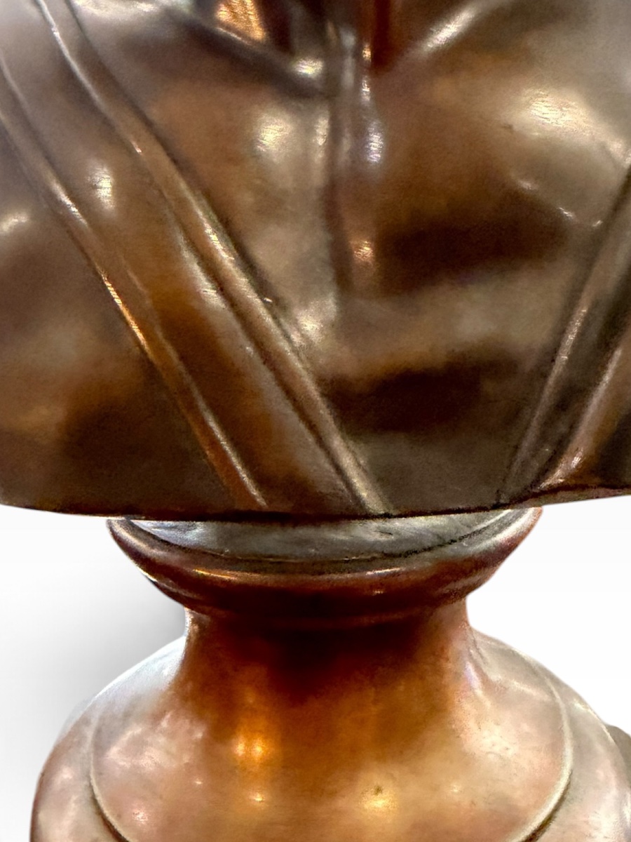 Bronze Bust Of King Menelaus -photo-2