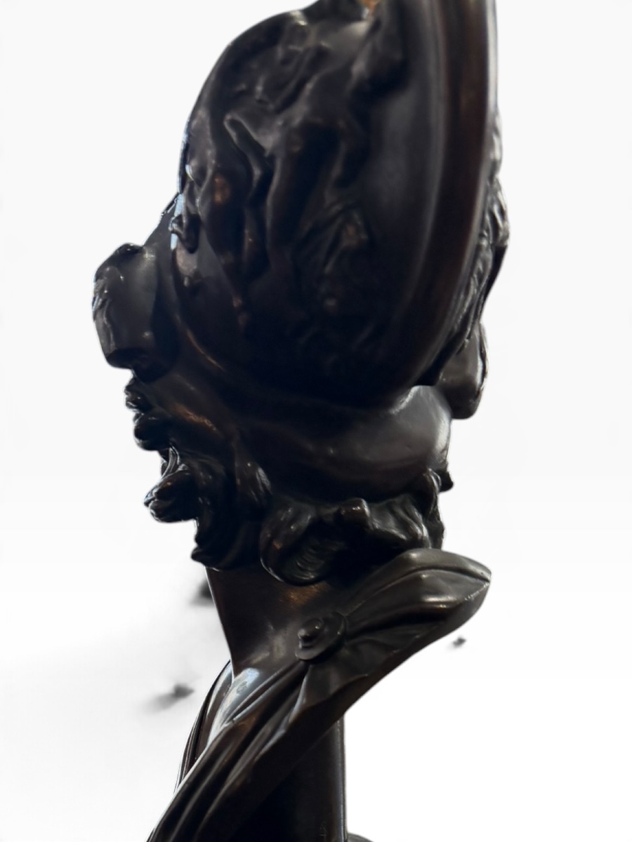 Bronze Bust Of King Menelaus -photo-6