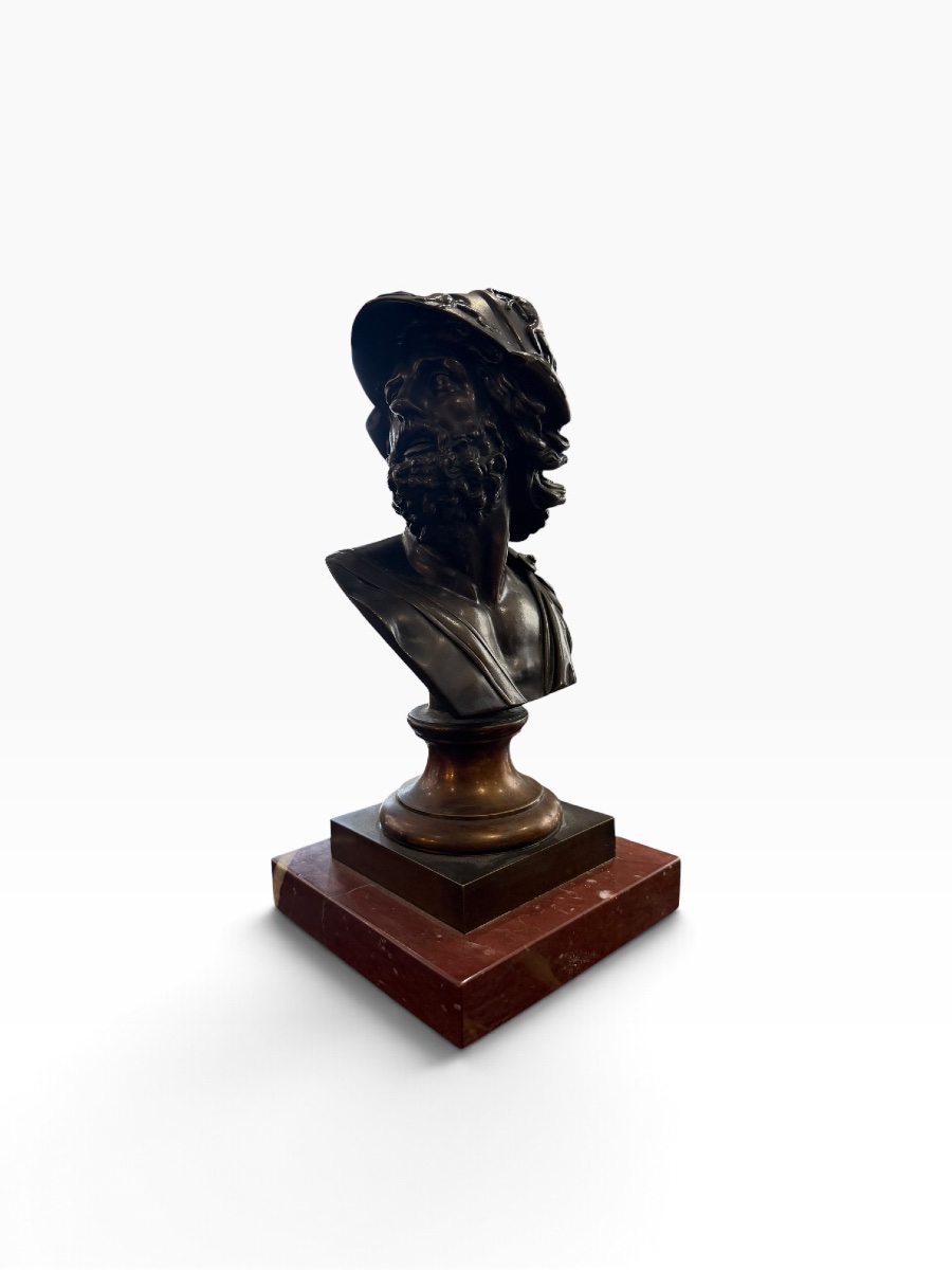 Bronze Bust Of King Menelaus 