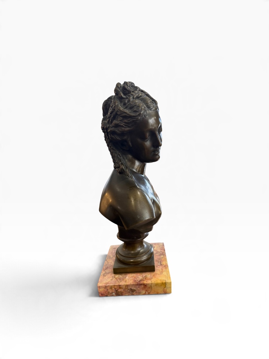 Buste de Vénus XIXeme en bronze -photo-3