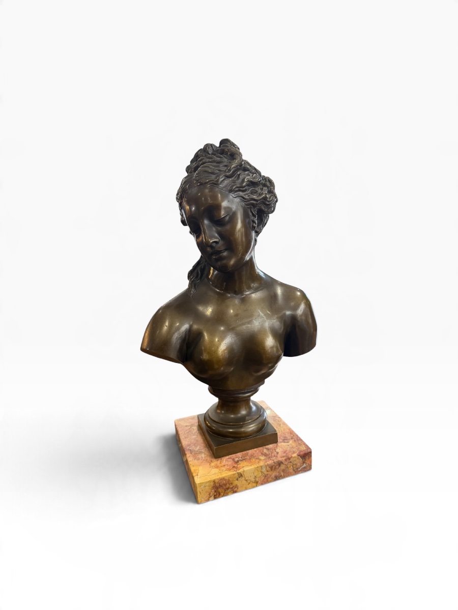 Buste de Vénus XIXeme en bronze -photo-2