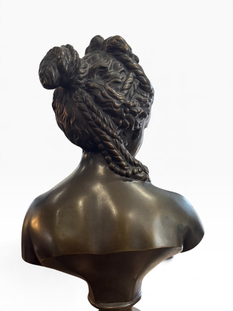 Buste de Vénus XIXeme en bronze -photo-4