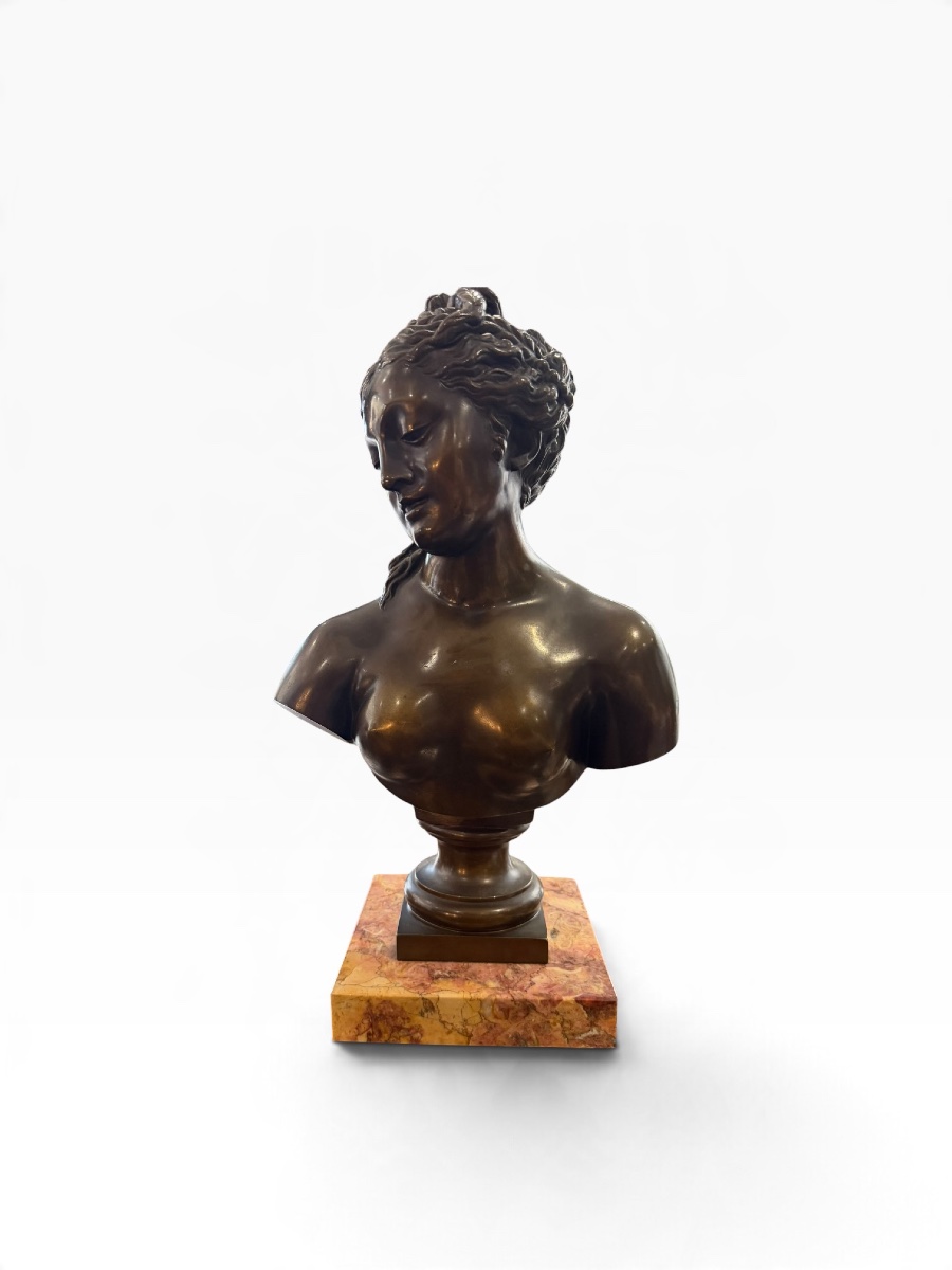 Buste de Vénus XIXeme en bronze -photo-7