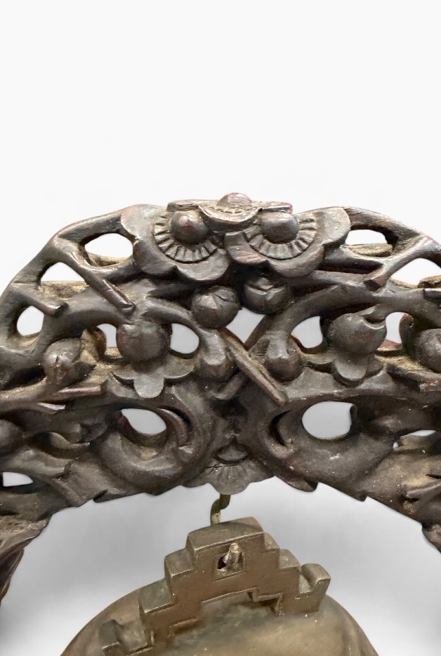 Indochine Cloche de Temple en bronze-photo-4