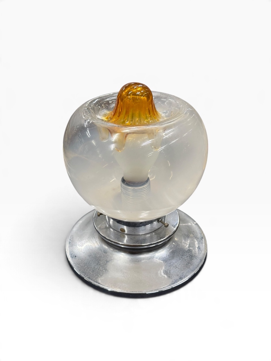 Lampe design Murano Mazzega-photo-1