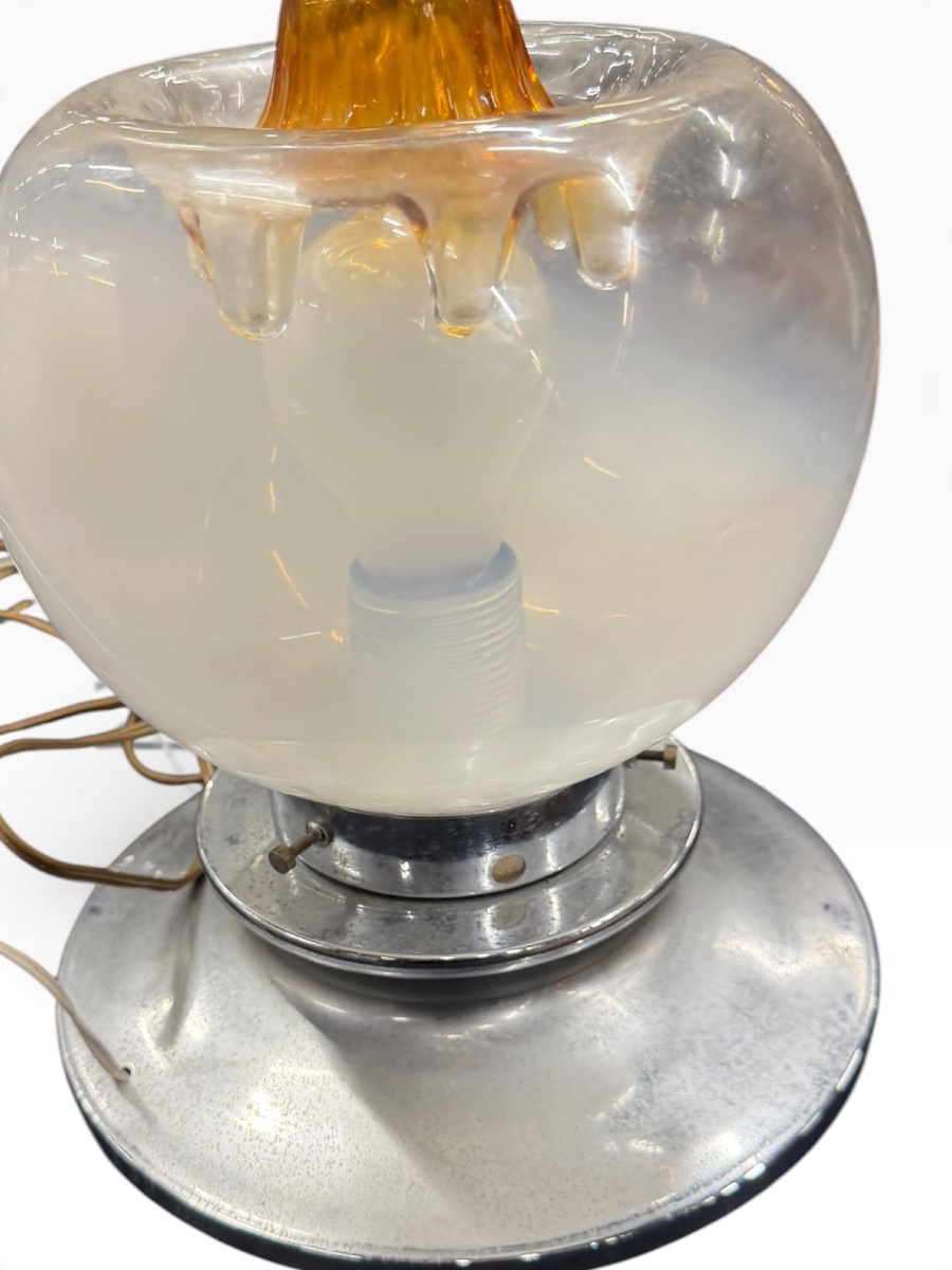 Lampe design Murano Mazzega-photo-7