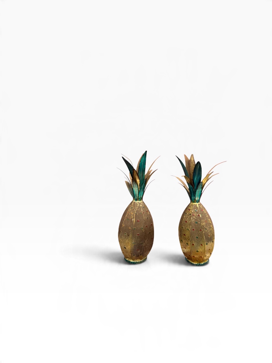 Pair Of Decorative Pineapple-photo-4