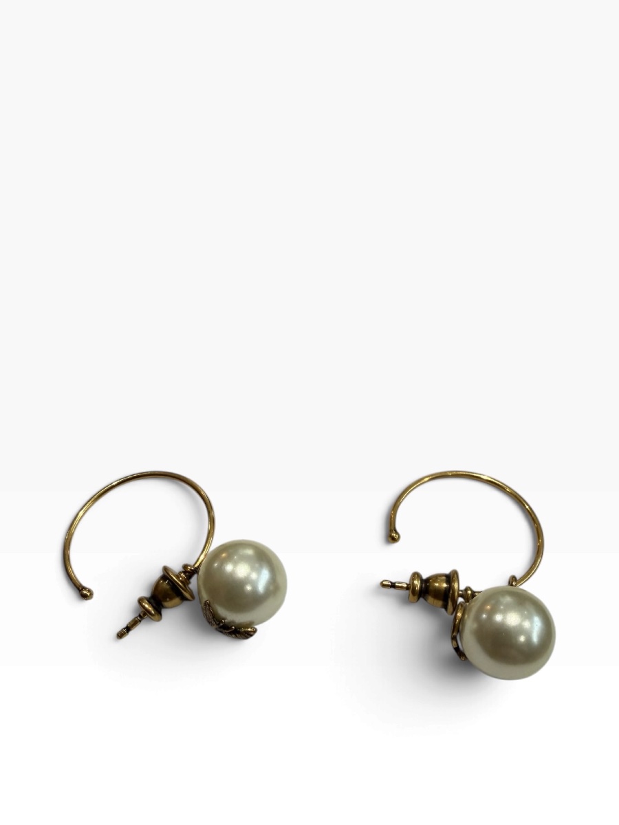 Pair Of Maison Christian Dior Earrings-photo-3