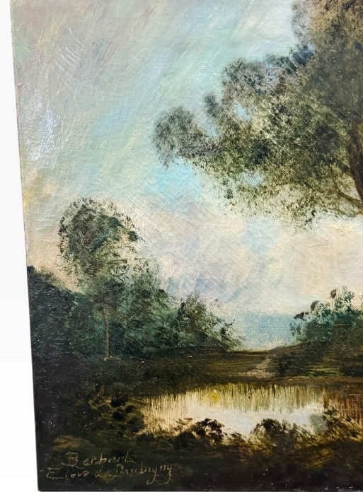 École de Barbizon Paysage Lacustre BERBERT-photo-3