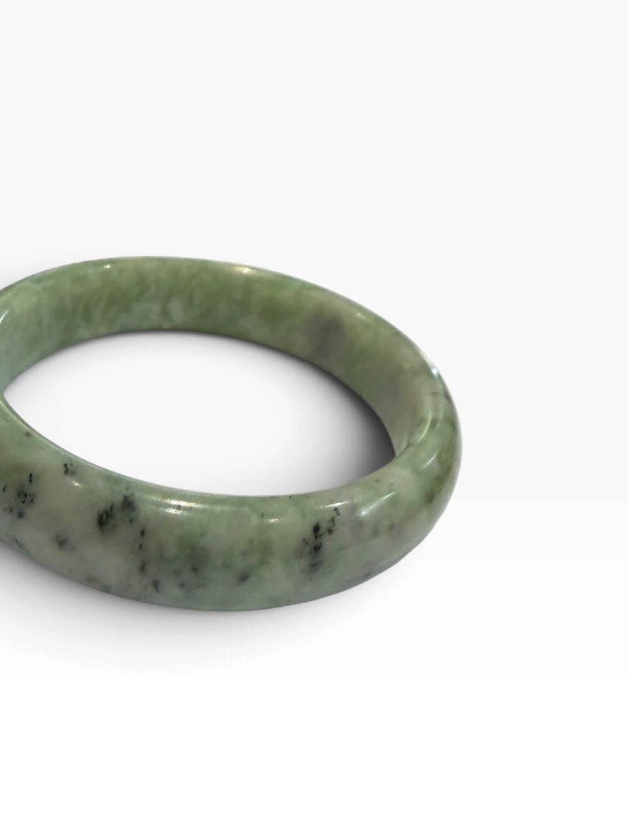 Nephrite Green Jade Bracelet -photo-8