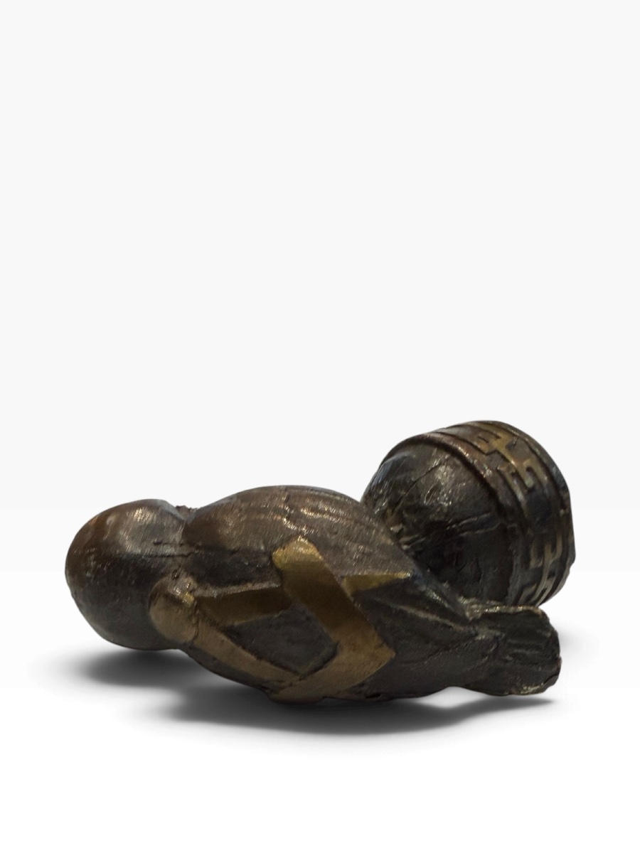 Franc-maçonnerie chouette en bronze -photo-6