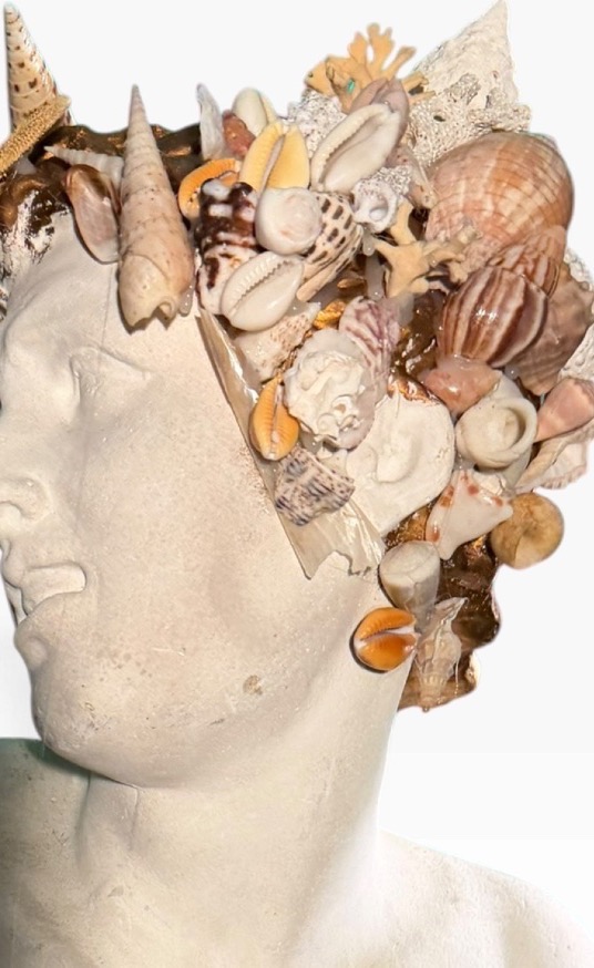Decorative Seashell Bust-photo-2