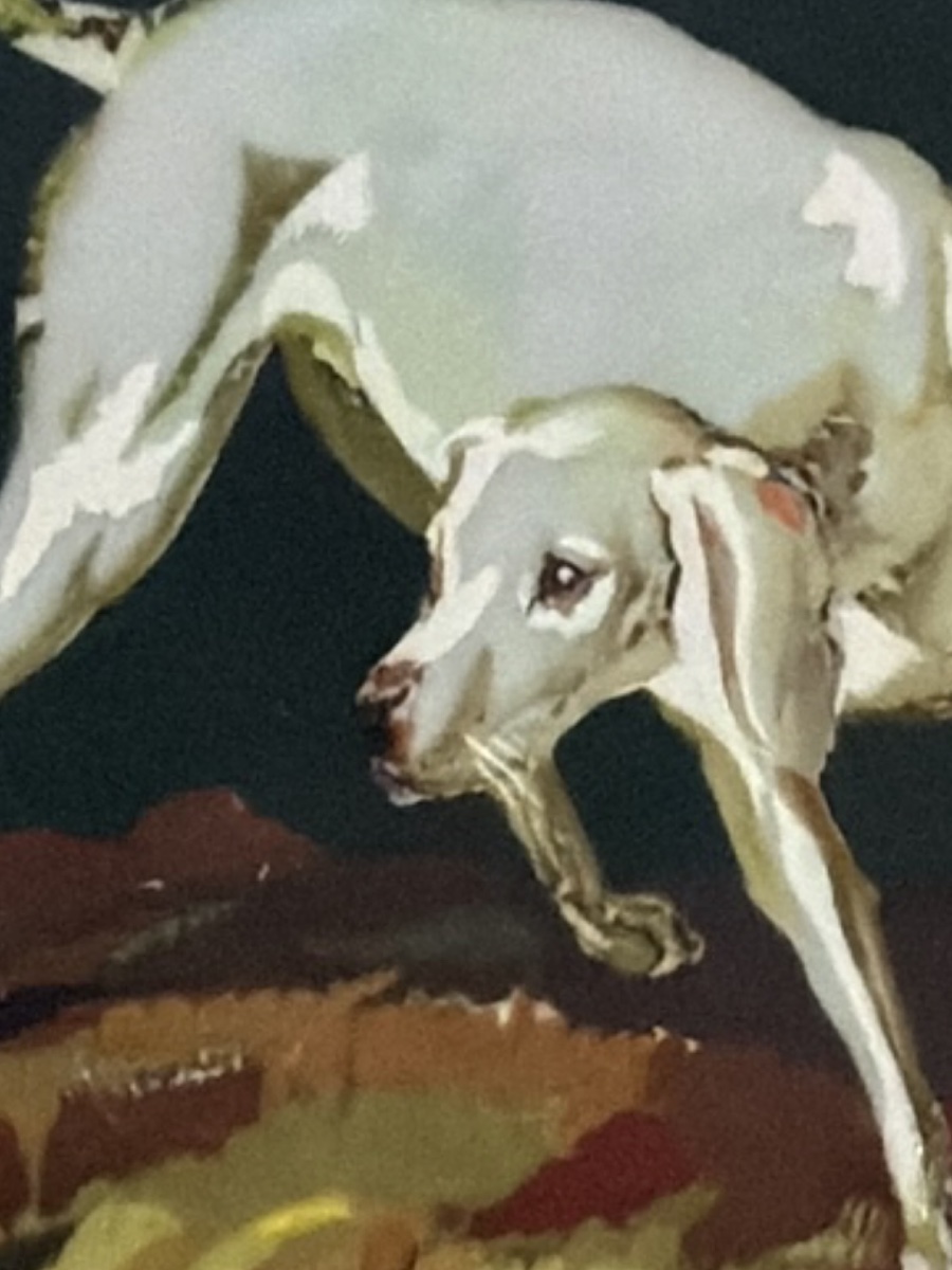Hermès Paris Porcelain Ashtray With Dog Design-photo-2