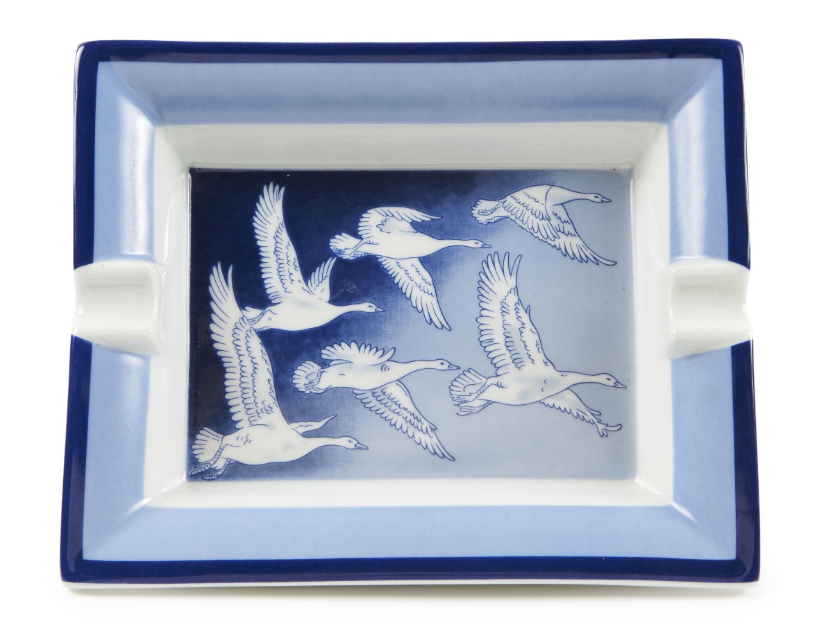 Hermès Uta Cargo Porcelain Ashtray-photo-5