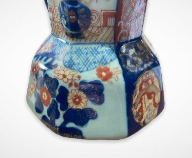 Ironstone- Porcelain Pitcher In The Style Of Imari Productions-photo-4