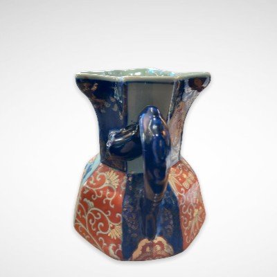 Ironstone- Porcelain Pitcher In The Style Of Imari Productions-photo-7