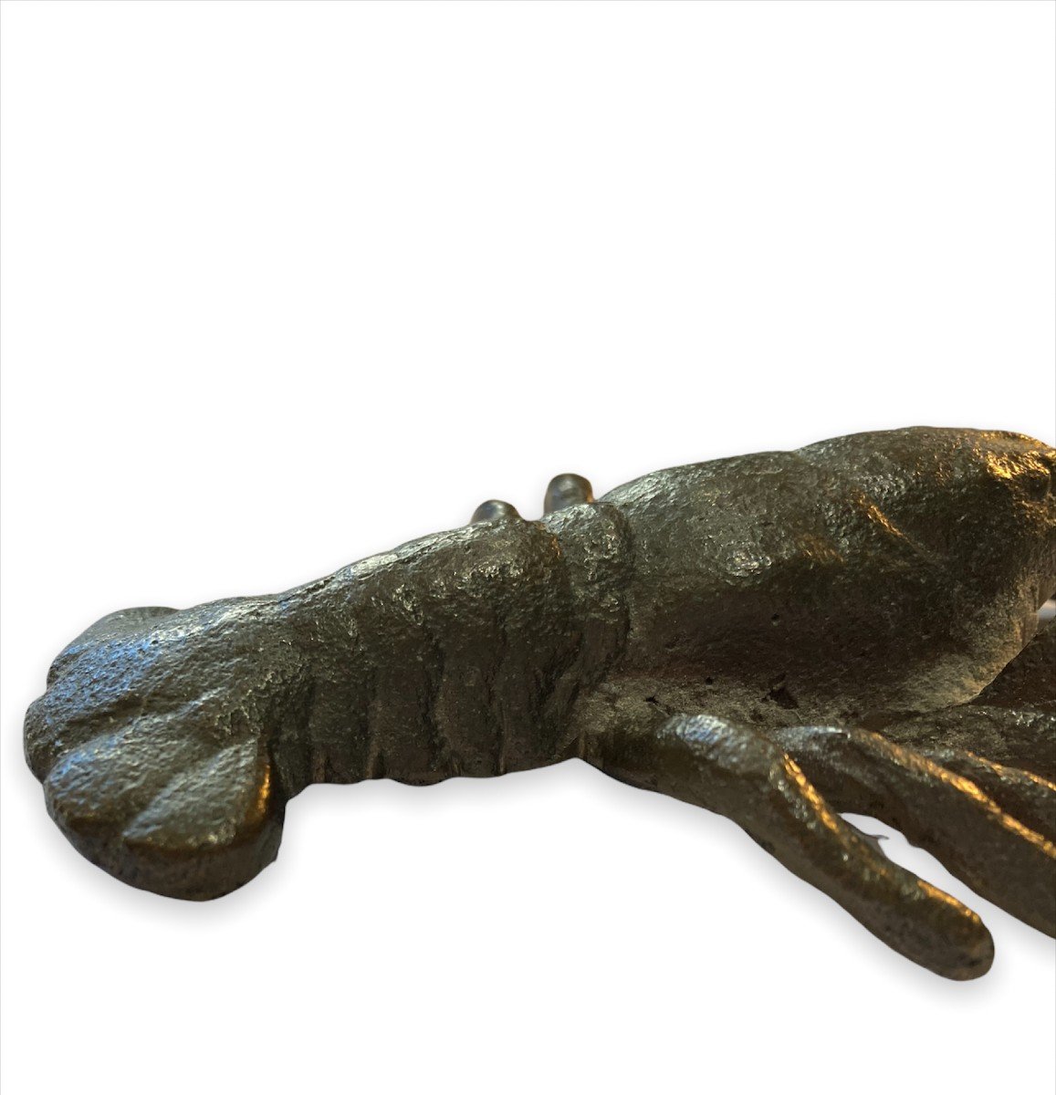 Bronze Representative A Lobster Late Nineteenth Early Twentieth-photo-7