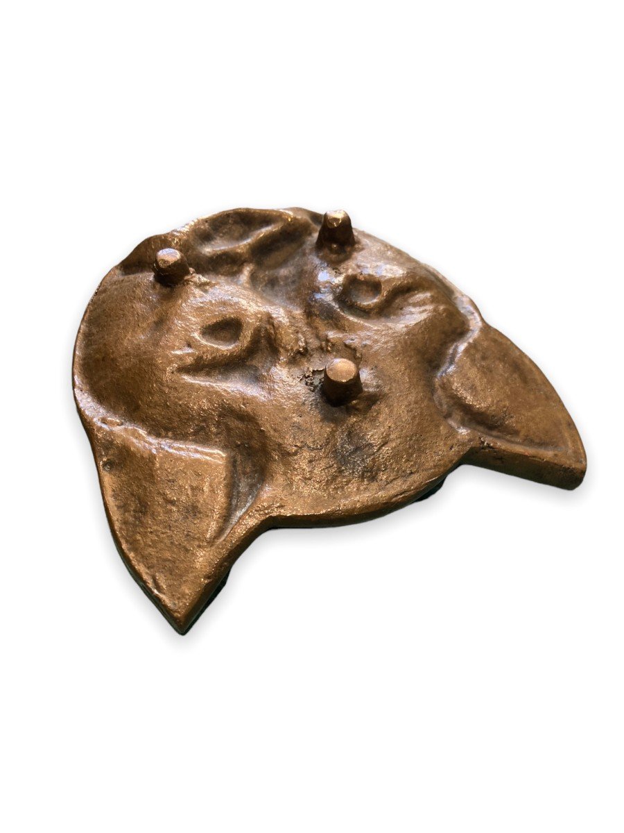 Baguier vide poche en bronze -photo-2