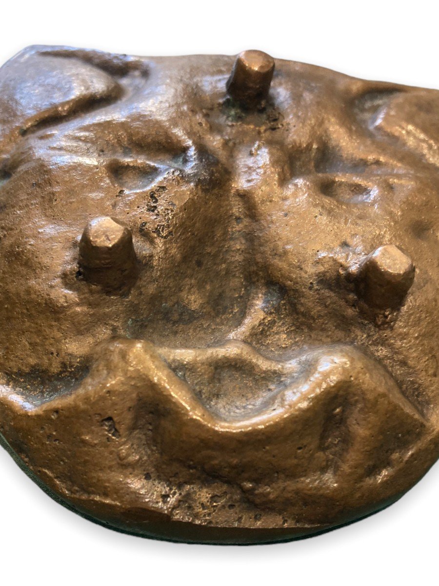 Baguier vide poche en bronze -photo-3