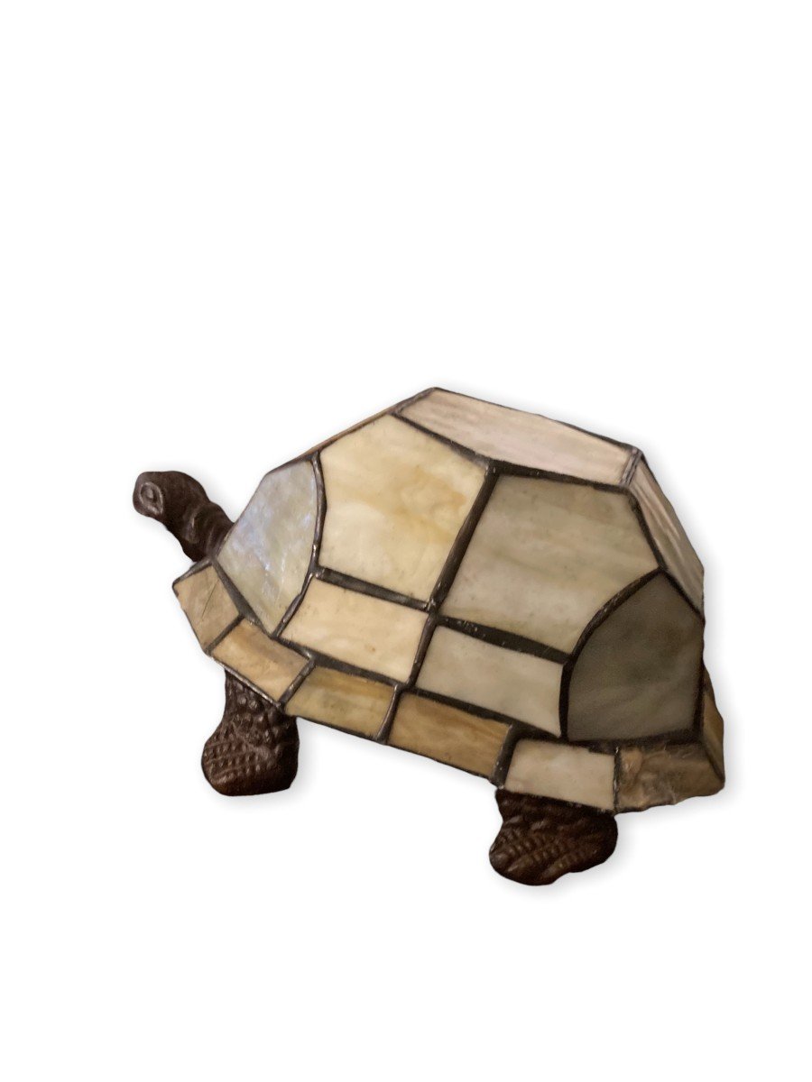 Tortue Lampe Dans Le Goût De Tiffany-photo-5