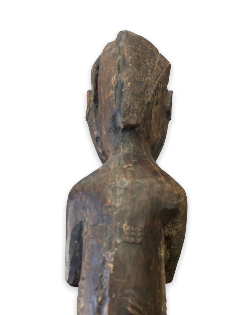 Statue Africaine Figure D’ancêtre En Bois Exotique-photo-8