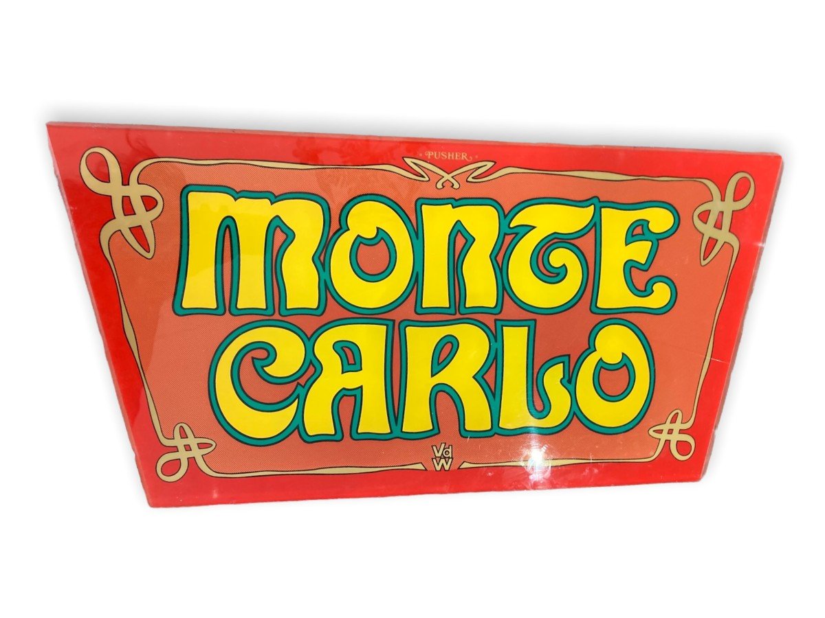 Plaque Enseigne De Casino/machine à Sous "Monte Carlo"-photo-3