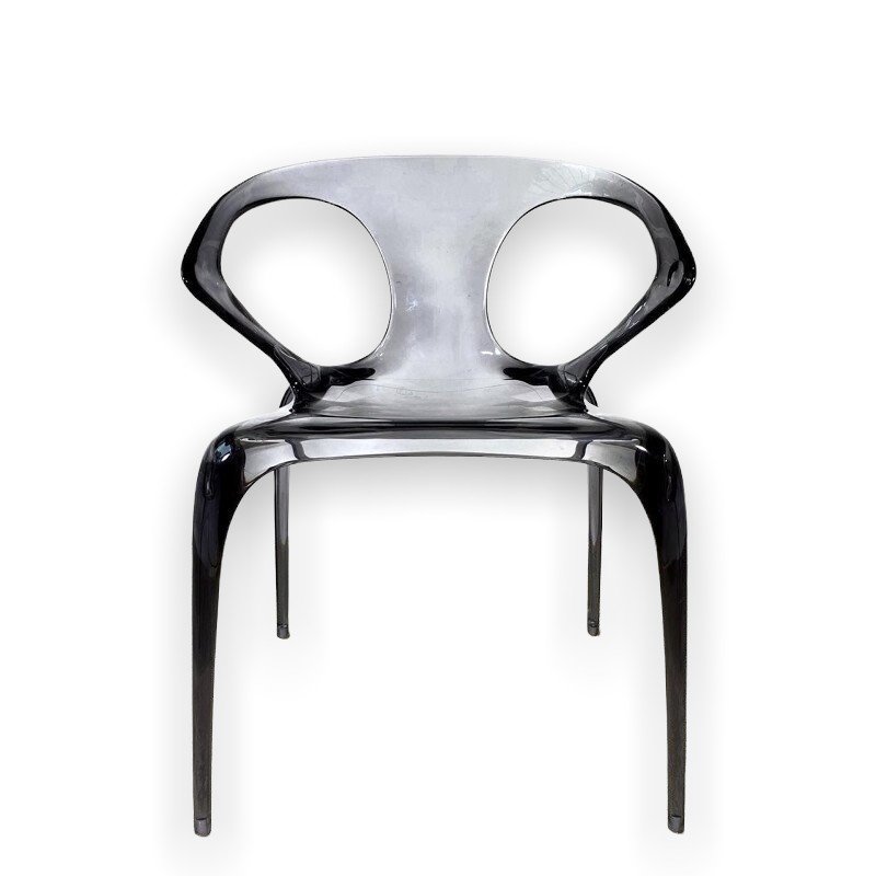 Paire De Chaises Ava Bridge  Par Song Wen Zhong  Pour Roche Bobois-photo-3