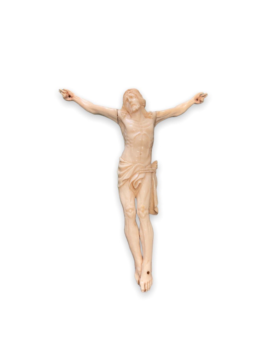 Christ In Ivory From Dieppe XIXth-photo-3