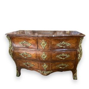 Chest Of Drawers XVIII Eme Louis XV Regency