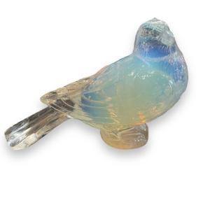 Oiseau En Verre Opalescent